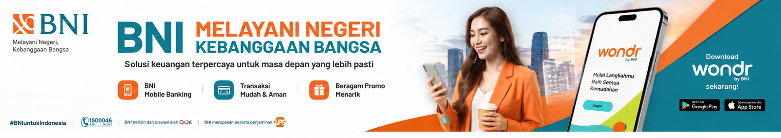 BNI melayani negeri